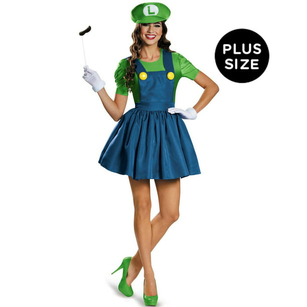 SUPER MARIO Luigi Costume Dress